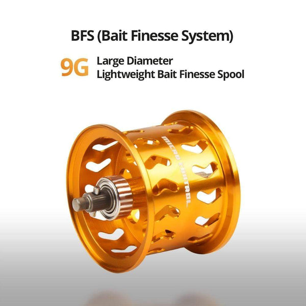 Planet Gates Zephyr Bait Finesse System BFS Baitcasting Fishing Reel  4.5KG 7 Ball Bearings 7.2:1 Gear Ratio Carbon Fishing Coil