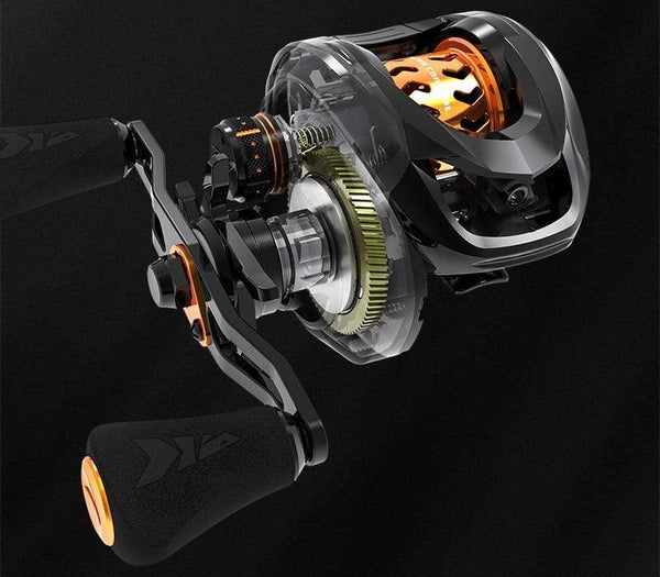 Planet Gates Zephyr Bait Finesse System BFS Baitcasting Fishing Reel  4.5KG 7 Ball Bearings 7.2:1 Gear Ratio Carbon Fishing Coil