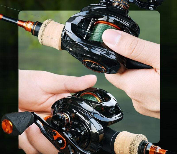 Planet Gates Zephyr Bait Finesse System BFS Baitcasting Fishing Reel  4.5KG 7 Ball Bearings 7.2:1 Gear Ratio Carbon Fishing Coil