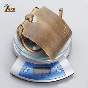 Planet Gates ZGRK Paper Holders Solid Brass Gold Paper Roll Holder Toilet Paper Holder Tissue Holder Restroom Bathroom Accessories