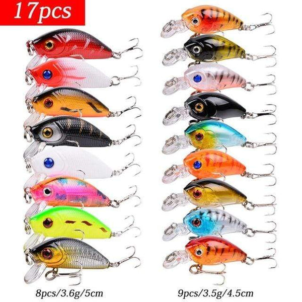 Planet Gates ZH0075 Fishing Lure Set Fishing Hard Bait Mini Minnow Floating Swing Crankbait Crazy Wobblers Artificial Bionic Crank Lures