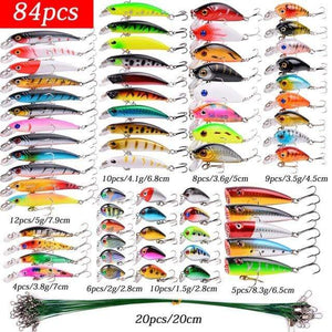 Planet Gates ZH0100 Fishing Lure Set Fishing Hard Bait Mini Minnow Floating Swing Crankbait Crazy Wobblers Artificial Bionic Crank Lures