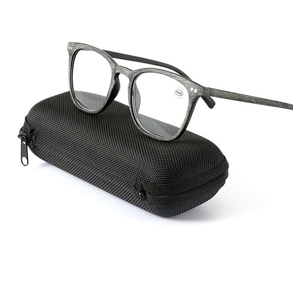 Planet Gates Zilead Imitation Wood Plastic Reading Glasses Women&amp;Men Resin HD Presbyopia Glasses Unisex Diopter+1.0+1.5+2.0+2.5+3.0+3.5 +4.0