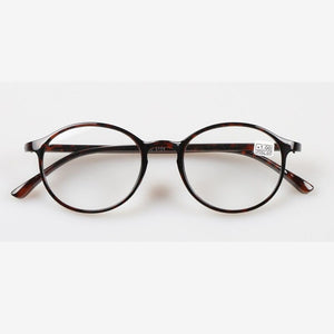 Planet Gates Zilead Retro Ultra Light Round Leopard Reading Glasses Women&Men Eyewear Glasses Presbyopia+1.0+1.5+2.0+2.5+3.0+3.5+4.0