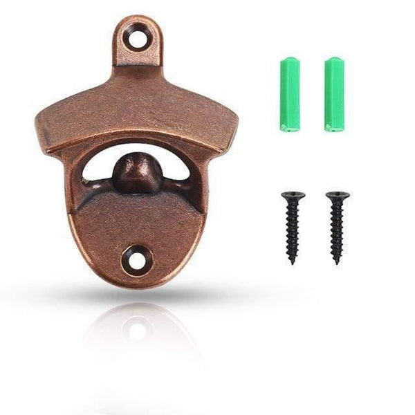 Cast Iron Vintage Bottle Opener Wall Mounted Wine Soda Opener Tools Bar Beer Openers Accessories Home Kitchen Party Supplies