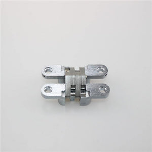 Planet Gates Zinc Alloy Hidden Hinges 19x95MM Invisible Concealed Folding Door Hinge With Screw For Furniture Hardware