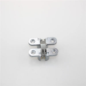 Planet Gates Zinc Alloy Hidden Hinges 19x95MM Invisible Concealed Folding Door Hinge With Screw For Furniture Hardware