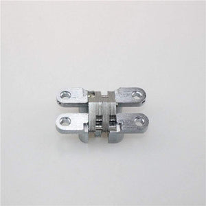 Planet Gates Zinc Alloy Hidden Hinges 19x95MM Invisible Concealed Folding Door Hinge With Screw For Furniture Hardware