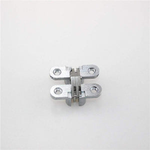 Planet Gates Zinc Alloy Hidden Hinges 19x95MM Invisible Concealed Folding Door Hinge With Screw For Furniture Hardware