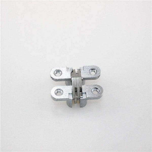 Planet Gates Zinc Alloy Hidden Hinges 19x95MM Invisible Concealed Folding Door Hinge With Screw For Furniture Hardware