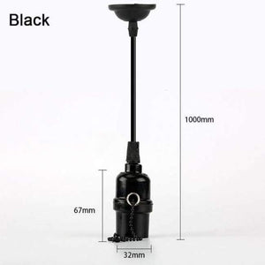 Planet Gates Zip Černá / E27 Retro Lampa E27 Vintage Žárovka 220V Žárovka Spirálová Víla Světlo LED Edison Žárovka Lampada Ampoule Bombillas