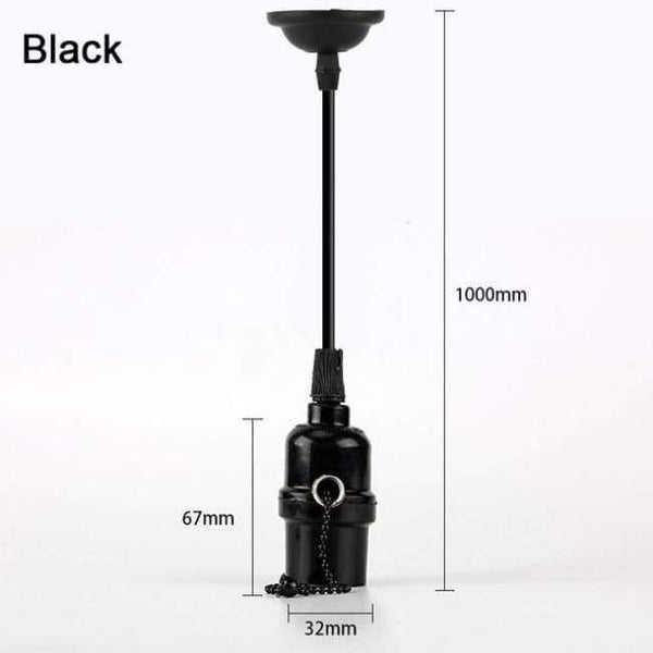 Planet Gates Zip Černá / E27 Retro Lampa E27 Vintage Žárovka 220V Žárovka Spirálová Víla Světlo LED Edison Žárovka Lampada Ampoule Bombillas
