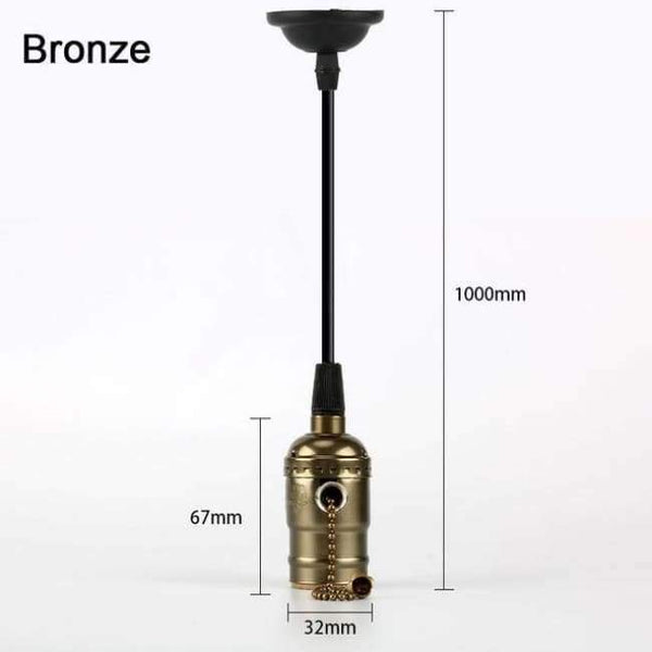 Planet Gates Zip Bronze / E27 Retro Lampa E27 Vintage Žárovka 220V Žárovka Spirálová Víla Světlo LED Edison Žárovka Lampada Ampoule Bombillas