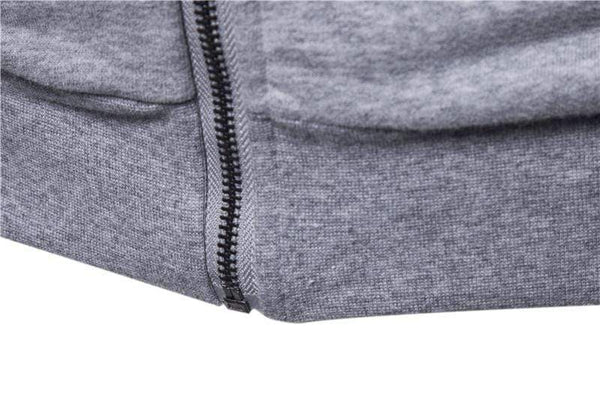 Planet Gates Zipper Cardigan Hoodies Men Cotton Soft Feel Solid Color Men's Sweatshirts Slim Fit High Quality Hoodied Men