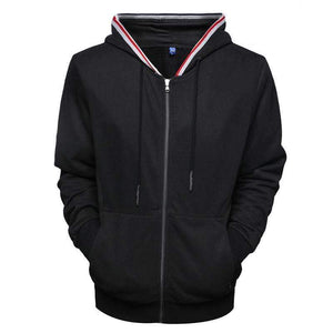 Planet Gates Zipper Cardigan Hoodies Men Cotton Soft Feel Solid Color Men's Sweatshirts Slim Fit High Quality Hoodied Men