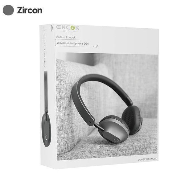 Planet Gates Zircon Baseus D01 Wireless Bluetooth Headphone Stereo bluetooth earphone wireless headset Young attitude headphones with Mic for phone