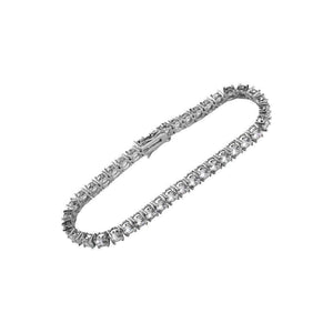 Planet Gates Zircon fashion 1 Row 5mm width Link chain CZ Bracelets Hiphop jewelry gift for unisex