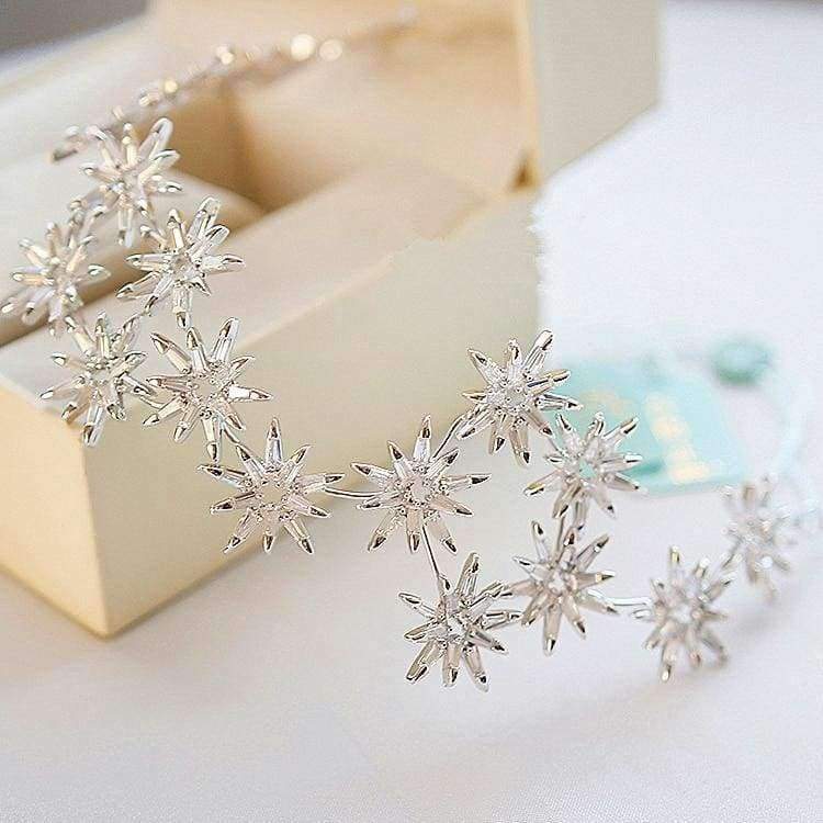 Planet Gates Zircon Tiara Star Zirconia Crown Wedding Hair Accessories Bride CZ Coroa Novia Diadem Headpiece WIGO1244