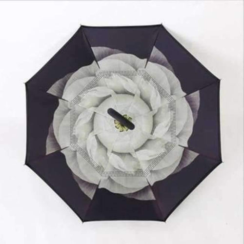 Planet Gates zizihua Reverse Umbrella Double Layer Inverted Windproof Rain Car Umbrellas For Women S1004