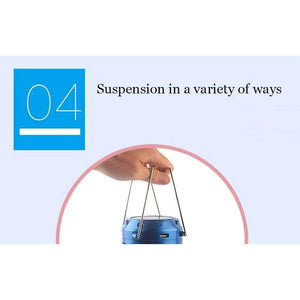 Planet Gates ZK20 Portable Solar Charger Camping Lantern Lamp LED Outdoor Lighting Folding Camp Tent Lamp USB Rechargeable lantern