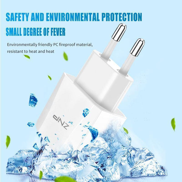 Planet Gates ZNP 2 Port USB Charger Mobile Phone USB Charger Fast Charging Wall Charger For iPhone Samsung Xiaomi 2.1A Max Charger