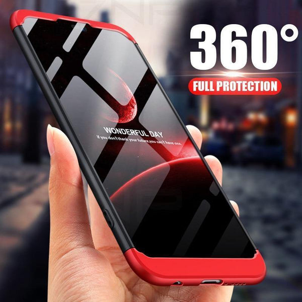 Planet Gates ZNP 360 Degree PC Matte Protective Phone Case For Huawei P20 Pro P20 Lite Full Cover Shockproof Shell For Huawei P20 Plus Cases