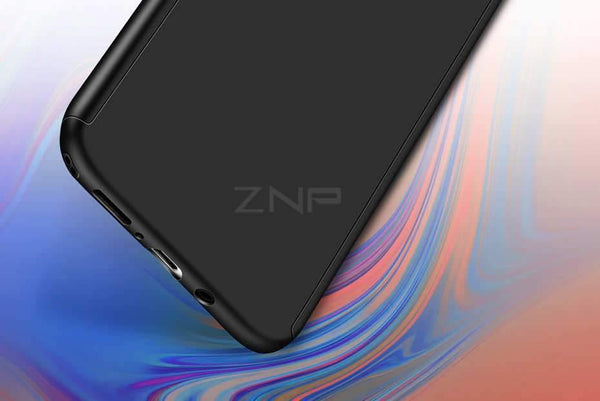 Planet Gates ZNP 360 Full Cover Case For Samsung Galaxy A3 A5 A7 J5 J7 Protective Phone Case For Samsung A6 A8 Plus 2018 Cases With Glass