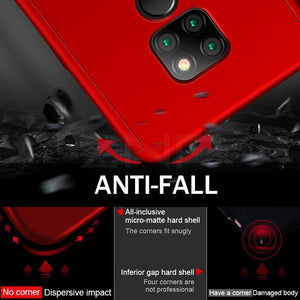 Planet Gates ZNP 360 Full Cover PC Phone Case For Huawei Mate 20 Pro Lite 10 20X Case For Huawei Mate 10 Pro Lite Mate 20 X Protective Cases