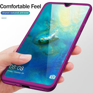 Planet Gates ZNP 360 Full Cover Phone Case For Huawei P9 P20 Lite P10 Plus Case Cover For Huawei P Smart Mate 20 10 Lite Pro Cases With Glass