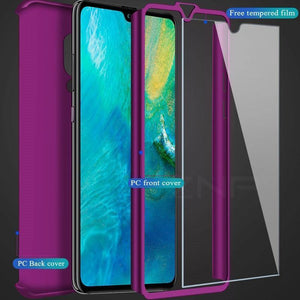 Planet Gates ZNP 360 Full Cover Phone Case For Huawei P9 P20 Lite P10 Plus Case Cover For Huawei P Smart Mate 20 10 Lite Pro Cases With Glass