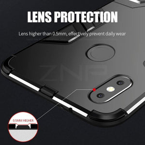 Planet Gates ZNP 360 Full Shockproof Phone Case For Xiaomi 5 5s Plus MI 6 5X 6X Protective Cover For MI 8 SE Note2 Note 3 A1 A2 Holder Cases