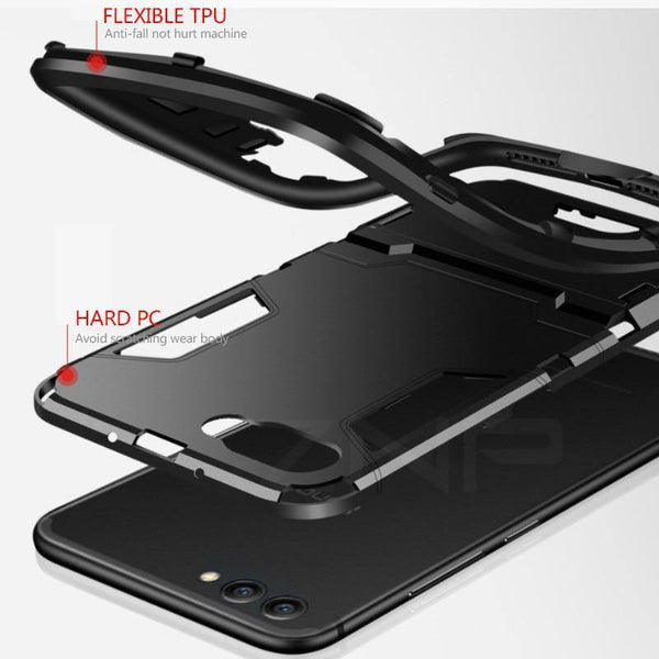 Planet Gates ZNP Full Shockproof Armor Phone Case For Huawei P10 Plus P9 Lite 2017 Matte Protective Cover For Huawei Honor 10 Lite Case Shell