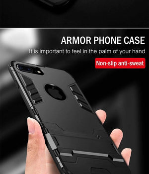 Planet Gates ZNP Full Shockproof Armor Phone Case For iPhone X 6 7 8 Plus Matte Protective Cover Cases For iPhone 8 7 Plus 5 5s SE Case Shell