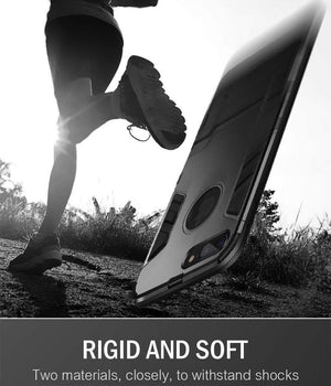 Planet Gates ZNP Full Shockproof Armor Phone Case For iPhone X 6 7 8 Plus Matte Protective Cover Cases For iPhone 8 7 Plus 5 5s SE Case Shell