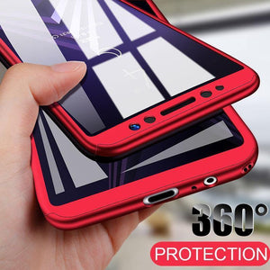 Planet Gates ZNP Luxury 360 Full Protection Cover Cases For Samsung Galaxy S9 S8 Plus Note 9 8 S7 Edge Phone Case For Samsung S7 S8 S9 Case