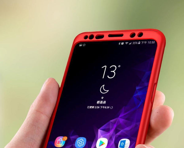 Planet Gates ZNP Luxury 360 Full Protection Cover Cases For Samsung Galaxy S9 S8 Plus Note 9 8 S7 Edge Phone Case For Samsung S7 S8 S9 Case