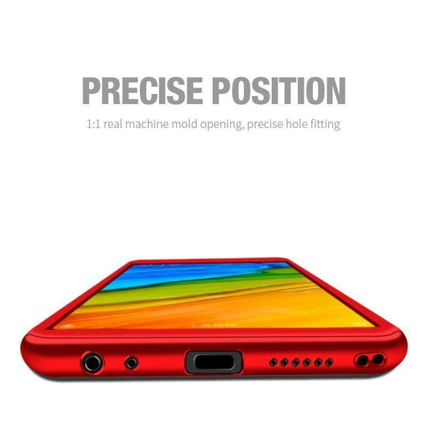 Planet Gates ZNP Luxury Full Cover Case For Xiaomi Redmi Note 5 6 Pro Redmi Note 7 5A Case With Glass For Redmi 4X 6A 6 Pro 5 Plus Phone Case