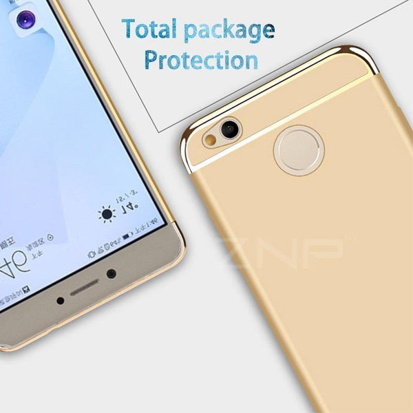 Planet Gates ZNP Luxury Hard Back Electroplate Shockproof Cases For Xiaomi Redmi 4X Case 4X Phone Cover For Redmi 4X Case Protective shell