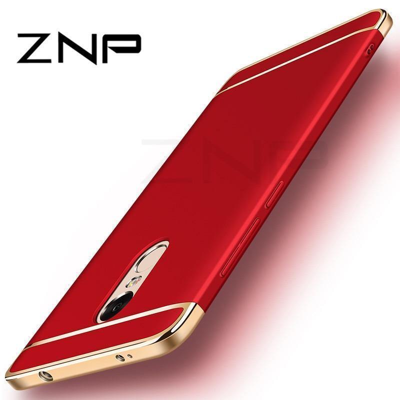 Planet Gates ZNP Luxury Hard PC Plating Case For Xiaomi Redmi Note 4 4X Full Cover Cases For Xiaomi Redmi 4X Redmi Note 4 4X Phone Case Shell
