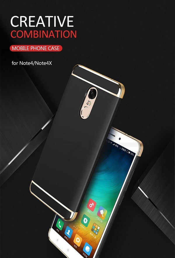 Planet Gates ZNP Luxury Hard PC Plating Case For Xiaomi Redmi Note 4 4X Full Cover Cases For Xiaomi Redmi 4X Redmi Note 4 4X Phone Case Shell
