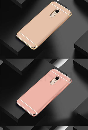 Planet Gates ZNP Luxury Hard PC Plating Case For Xiaomi Redmi Note 4 4X Full Cover Cases For Xiaomi Redmi 4X Redmi Note 4 4X Phone Case Shell
