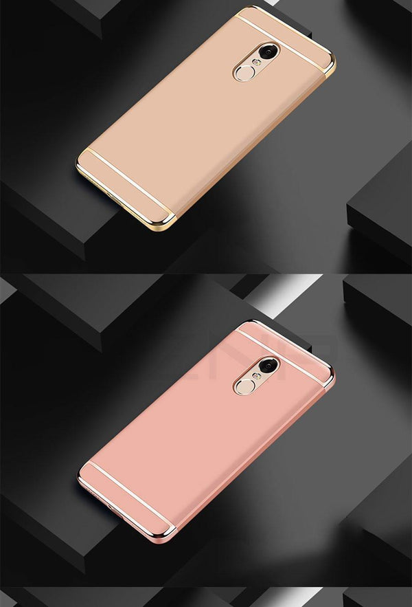 Planet Gates ZNP Luxury Hard PC Plating Case For Xiaomi Redmi Note 4 4X Full Cover Cases For Xiaomi Redmi 4X Redmi Note 4 4X Phone Case Shell