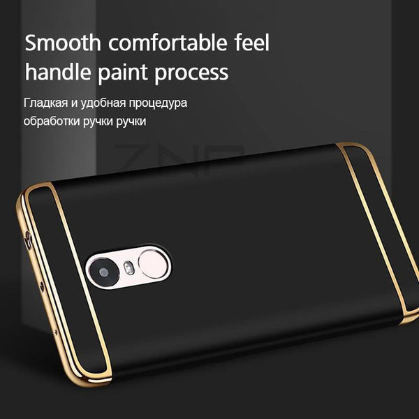 Planet Gates ZNP Luxury Shockproof Case For Xiaomi Redmi Note 4 4X Hard Back Cover Cases For Redmi Note 4X Redmi Note 4 Phone Case shell