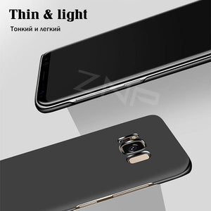 Planet Gates ZNP Luxury Slim Protection Case For Samsung Galaxy S9 S8 Plus Note 8 Hard PC Phone Cover For Samsung S7 Edge S7 S8 S9 Case Shell