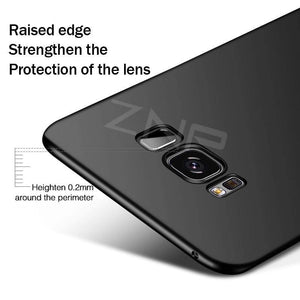 Planet Gates ZNP Luxury Slim Protection Case For Samsung Galaxy S9 S8 Plus Note 8 Hard PC Phone Cover For Samsung S7 Edge S7 S8 S9 Case Shell