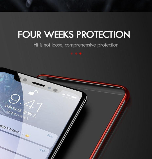 Planet Gates ZNP Luxury Slim Silicone Cover Case For iPhone X XS Max XR Cases Soft TPU Plating Phone Case For iPhone X XR XS Max Case Shell