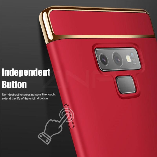 Planet Gates ZNP Luxury Ultra Thin Full Cover Phone Case for Samsung Galaxy S8 S9 Plus S7 Edge Hard PC Plating Case For Samsung Note 8 9 Case