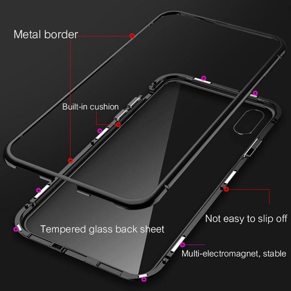Planet Gates ZNP Magnetic Adsorption Phone Case For Huawei P20 Mate 20 10 Lite Pro Huawei P10 Nova 3 3i 3e Metal Cover For Honor 8X Max Case