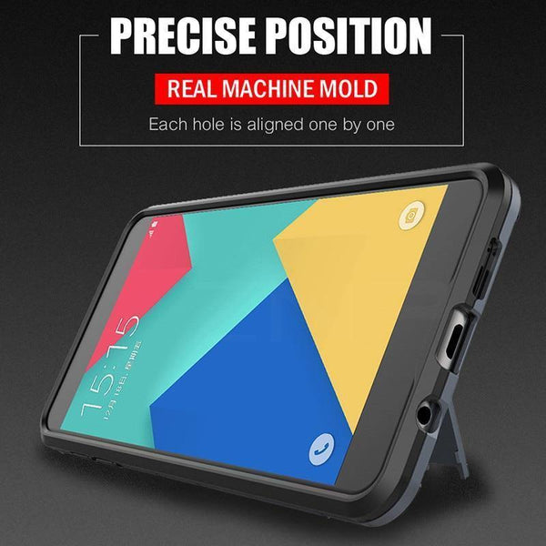 Planet Gates ZNP Shockproof Holder Protective Phone Case For Samsung Galaxy A3 A5 A7 J5 J7 2016 2017 Cover For Samsung A8 Plus 2018 Case Capa