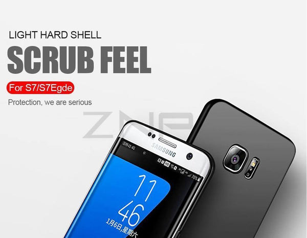 Planet Gates ZNP Slim Hard Phone Case For Samsung Galaxy S8 S9 Plus Note 8 Luxury Ultra Thin Cover Cases For Samsung S7 Edge S6 Edge S8 Case